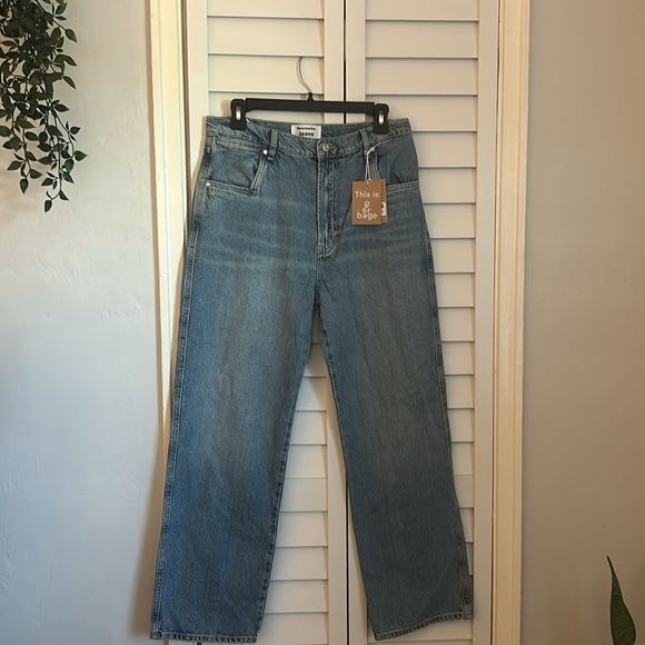 NWT Reformation Cowboy High Ride Straight Jeans - Picture 4 of 10